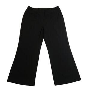 Style & Co. High Rise Bootcut Textured Stripe Dress Pants Size 16W Office Career